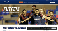 Desktop Screenshot of micfootball.com