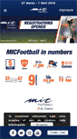 Mobile Screenshot of micfootball.com